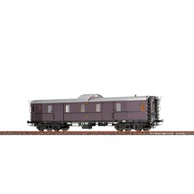   Brawa 45427 Poggyászkocsi, négytengelyes Pw4ü Pr 16, DRG (E2) (H0) - AC világítással