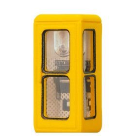   Brawa 4563 Világító sárga telefonfülke, FEH78 típus (N)