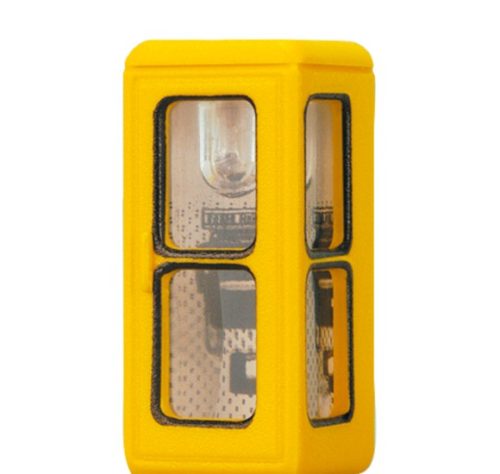 Brawa 4563 Világító sárga telefonfülke, FEH78 típus (N)