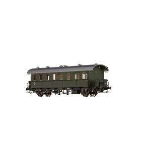   Brawa 45768 Személykocsi, Donnerbüchse, CPostid, 3. osztály, DRG (E2) (H0)