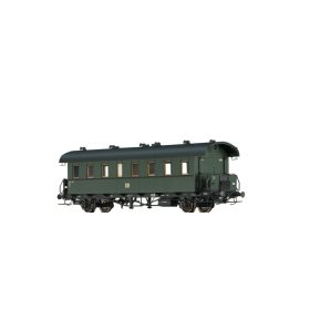   Brawa 45772 Személykocsi, Donnerbüchse, Bid, 2. osztály, DR (E3) (H0)