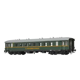   Brawa 46196 Személykocsi, négytengelyes sebesvonati C4üpwe, Ferienexpress, DB (E3) (H0)