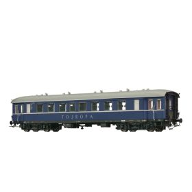   Brawa 46199 Személykocsi, négytengelyes sebesvonati C4ywe, Touropa, DB (E3) (H0)
