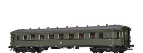 Brawa 46421 Személykocsi, négytengelyes B4üe-28/52, 2. osztály, DB (E3) (H0)