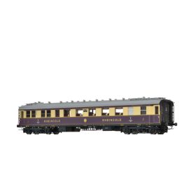   Brawa 46465 Személykocsi, négytengelyes SB4ük, Rheingold, DRG (E2) (H0)