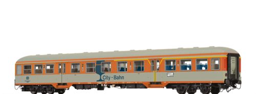 Brawa 46644 Személykocsi, négytengelyes Silberling típus, ABnrzb 772, 1./2. osztály, City-Bahn, DB (E4) (H0) - világítással