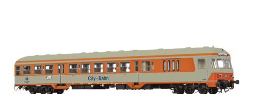 Brawa 46647 Vezérlőkocsi, négytengelyes Silberling típus, BDnrzb 784, 2. osztály, City-Bahn, DB (E4) (H0) - világítással