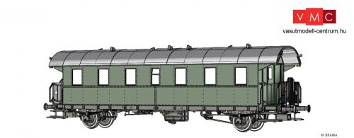 Brawa 46722 Személykocsi, Donnerbüchse B2mp, 2. osztály, CFL (E3) (H0) - második pályaszá