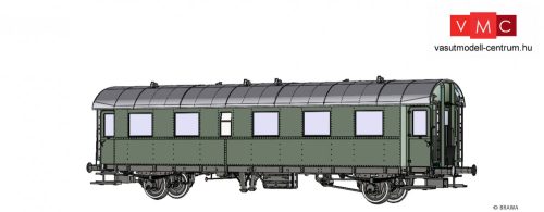 Brawa 46728 Személykocsi, Donnerbüchse Bi-29, 2. osztály, CSD (E3) (H0)