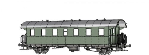 Brawa 46759 Személykocsi, Donnerbüchse Ci-28, 3. osztály, SNCF (E3) (H0) - világítással