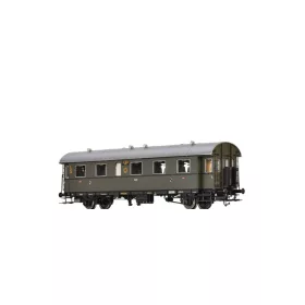   Brawa 46794 Személykocsi, Bi-29 Donnerbüchse, 2. osztály, DRG (E2) (H0) - világítással