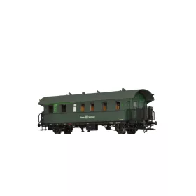  Brawa 46830 Személykocsi, Pwghs Donnerbüchse, Güterzug-Gepäckwagen, DB (E3) (H0)