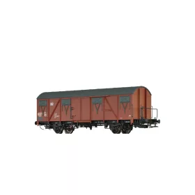   Brawa 47299 Fedett teherkocsi fékállással, Gos 245, DB (E4) (H0)