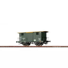 Brawa 47727 Fedett teherkocsi, G, K.W.St.E. (E1) (H0)