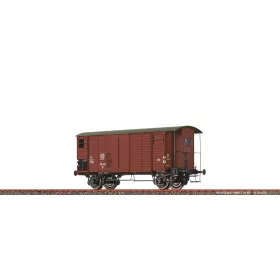 Brawa 47892 Fedett teherkocsi fékházzal, K2, SBB (E3) (H0)