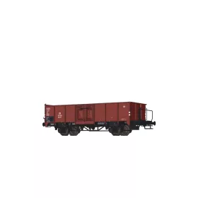   Brawa 50058 Nyitott teherkocsi fékállással, Omm55, DB (E3) (H0)