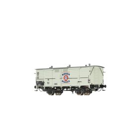   Brawa 50352 Fedett tejszállító teherkocsi, Gh 03, Bärenmarke, DB (E3) (H0)