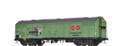 Brawa 50416 Fedett négytengelyes teherkocsi, Gags-v, Fortschritt, DR (E4) (H0)