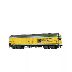   Brawa 50417 Fedett négytengelyes teherkocsi, Gags-v, VEB WEIMAR-KOMBINAT, DR (E4) (H0)