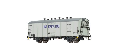Brawa 50517 Hűtőkocsi, UIC Standard 1 típus, Interfrigo, DB (E3) (H0)