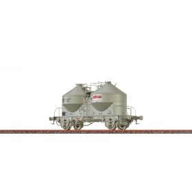 Brawa 50571 Poranyagszállító silókocsi, Ucs 908, AKW, DB-AG (E5) (H0)