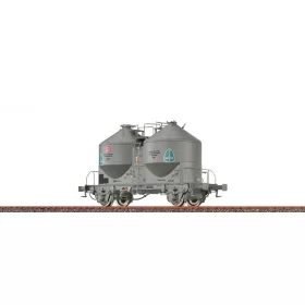 Brawa 50575 Poranyagszállító silókocsi, Ucs 908, Quarzwerke, DB-AG (E6) (H0)