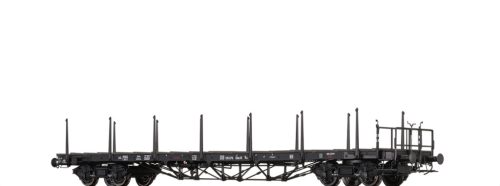 Brawa 50651 Rakoncás négytengelyes teherkocsi fékállással, SSlm 16, DB (E3) (H0)