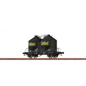 Brawa 50662 Poranyagszállító silókocsi, Kds 56, Clubmast Clubkraft, DB (E3) (H0)