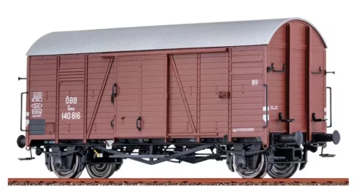 Brawa 50738 Fedett teherkocsi, Gms, ÖBB (E3) (H0)
