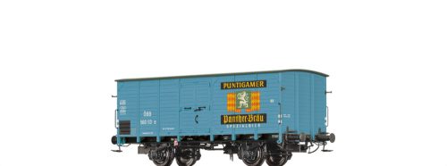 Brawa 50773 Fedett teherkocsi, G10, Puntigamer Bier, ÖBB (E3) (H0)