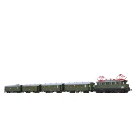  Brawa 50895 Szerelvénykészlet: E 44w villanymozdony 4-részes személyvonattal, DB (E3) (H0) - Sound