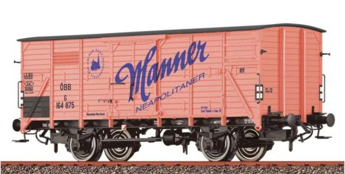 Brawa 50904 Fedett teherkocsi, G, Manner, ÖBB (E3) (H0)