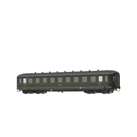   Brawa 51037 Személykocsi, négytengelyes C4i, 3. osztály, DRG (E2) (H0) - AC / világítással