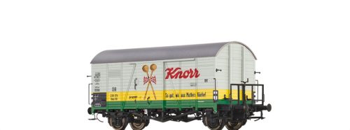 Brawa 51135 Fedett teherkocsi fékállással, Gms30, Knorr, DB (E3) (H0)