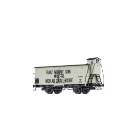   Brawa 51166 Hűtőkocsi fékházzal, Franz Wiehart Sohn Molkerei, ÖBB (E1) (H0)