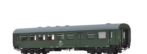 Brawa 51324 Személykocsi, négytengelyes Reko, Bghwe, 2. osztály/poggyász, DR (E4) (H0)