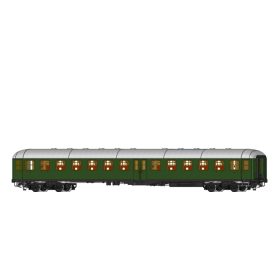 Brawa 58006 Személykocsi, négytengelyes középajtós Bylb 421, 2. osztály, DB (E4) (H0)