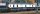 Brawa 58154 Poggyászkocsi, négytengelyes Dm902, óceánkék/bézs, DB (E4) (H0) - világítással