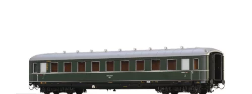 Brawa 58244 Személykocsi, négytengelyes Schürzenwagen, C4ü 3. osztály, DRG (E2) (H0) - AC / világítással