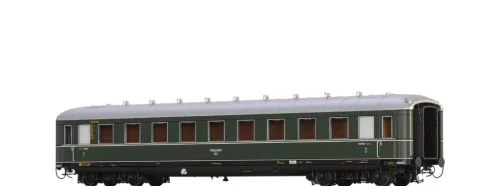 Brawa 58246 Személykocsi, négytengelyes Schürzenwagen, C4ü 3. osztály, DRG (E2) (H0) - világítással
