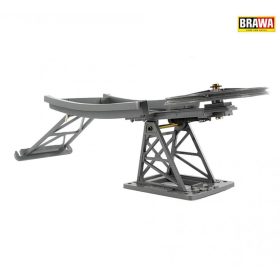   Brawa 6289 Kötélpálya tartó és kötélvezető szerkezet alsó állomáshoz - komplett (H0)