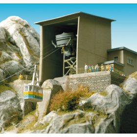   Brawa 6341 Kötélpályához tartozó épületek, alsó- és hegyi állomás - Nebelhorn (H0)