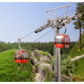   Brawa 6344 Utasgondola kötélpályához, 2 db - Hahnenkamm (H0)