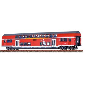   Brawa 64543 Emeletes villamos motorvonat betétkocsi, TWINDEXX Vario, 1. osztály, Stralsund Hbf, DB-AG (E6) (N) - DCC