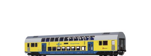 Brawa 64547 Emeletes személykocsi, 2. osztály (RE 3 Hamburg Hbf) (E6) (N) - világítással