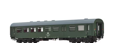 Brawa 65095 Személykocsi, négytengelyes Reko BDghws, 2. osztály/poggyász, DR (E4) (N)