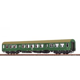 Brawa 65147 Szeméykocsi, négytengelyes Bmhe, 2. osztály, zöld, DR (E4) (N) - második pály