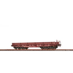 Brawa 67041 Alacsony oldalfalú hattengelyes teherkocsi, Samms [4818], DR (E4) (N)