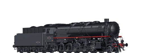 Brawa 70168 Gőzmozdony serie 150 X, légterelők nélkül, SNCF (E3) (H0)