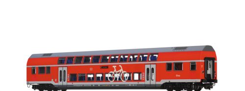 Brawa 70189 Villamos motorvonat betétkocsi, emeletes TWINDEXX Vario®, 2. osztály, DB-AG (RE 5 Berlin Südkreuz) (E6) (H0) - DCC / világítással